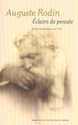 Auguste rodin eclairs de pensee
