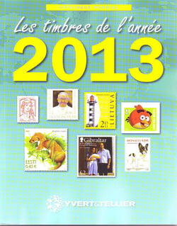 Les timbres de l'année (édition 2013)