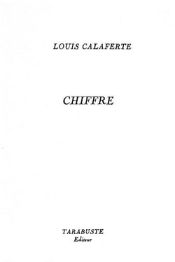 Chiffre - louis calaferte - 1965-1966