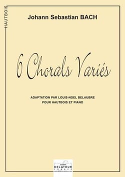 6 chorals variés pour hautbois et piano