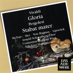 Vivaldi : gloria - pergolèse : stabat mater