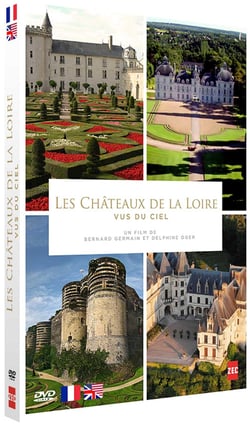 Les Châteaux de la Loire vus du ciel