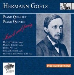 Quatuor en mi majeur, op. 6 - quintette en ut mineur, op. 16