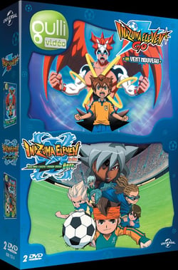 Coffret Inazuma Eleven - Le film : Tous unis contre l'équipe ultime Ogre ! + Inazuma Eleven Go - Vol. 1 - Un vent nouveau
