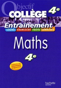Maths - 4ème - entrainement