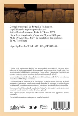 Conseil municipal de Sotteville-lès-Rouen : expédition des sapeurs-pompiers de Sotteville-lès-Rouen