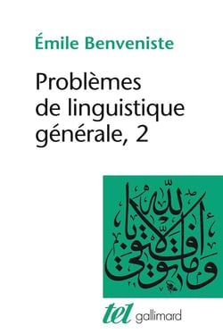 Problèmes de linguistique générale Tome 2