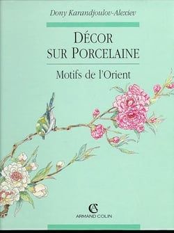 Decor sur porcelaine, motifs orient