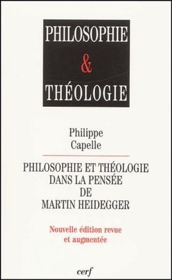 Philosophie et théologie dans la pensée de Martin Heidegger