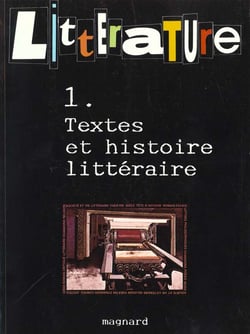 Mon cahier d'activités : littérature t.1 - textes et histoire littéraires - lycée