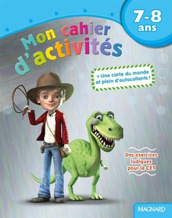 Mon cahier d'activités 7-8 ans - Dinosaure