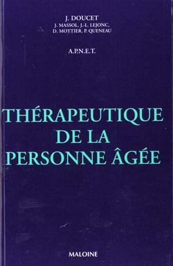 Therapeutique de la personne agee