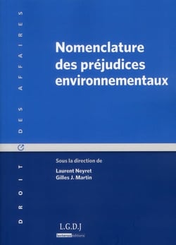 Nomenclature des préjudices environnementaux