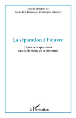 La séparation à l'oeuvre - figures et expressions dans le domaine de la littérature