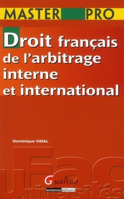 master pro - droit français de l'arbitrage interne et international