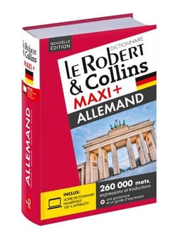 Robert & Collins Maxi+ allemand + Carte téléchargement NE