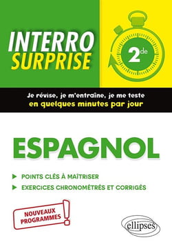 Interro surprise : espagnol - 2de