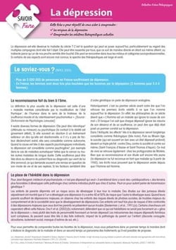 La dépression