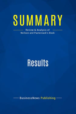 Summary: Results : Review and Analysis of Neilson and Pasternack's Book