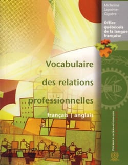 Vocabulaire des relations professionnelles français/anglais