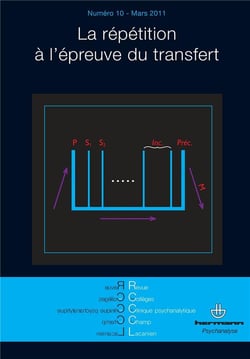 Revue des collèges cliniques du champ lacanien Tome 10 - la répétition à l'épreuvre du transfert