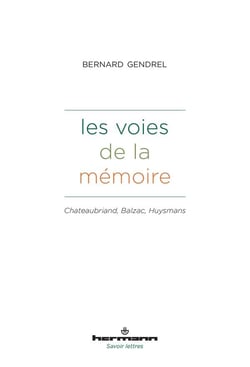Les voies de la mémoire