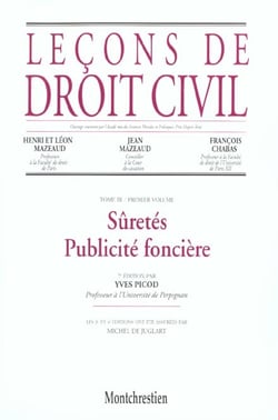 Suretes - publicite fonciere - 7eme edition - vol03
