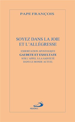 Soyez dans la joie et l'allégresse