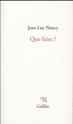 Que faire ?