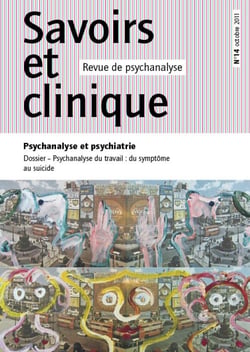 Savoirs et clinique n.14 : dessins de lettres - psychanalyse, littérature et cinéma