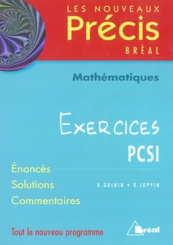 Nouveaux précis exercices amthématiques PCSI