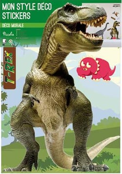 Mon style déco stickers xl - dinosaures