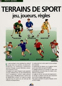 Les terrains de sport- jeu, joueurs, règles