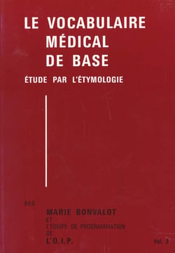 Vocabulaire médical de base - 2 volumes inséparables