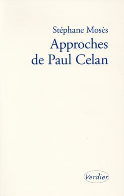 Approches de Paul Celan