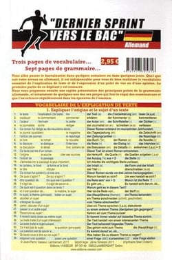 Dernier sprint vers le bac allemand