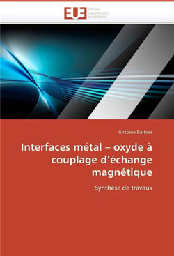 Interfaces metal  oxyde a couplage d'echange magnetique