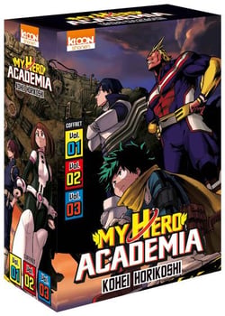 My Hero Academia : coffret Intégrale Tomes 1 à 3