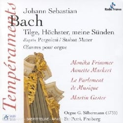 Tilge, höchster, meine sünden d'apres pergolesi stabat mater