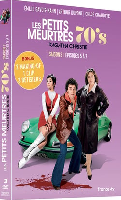 Les Petits meurtres d'Agatha Christie 70's - Saison 3 - Épisodes 5 à 7