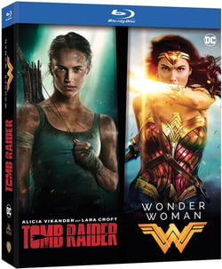 Coffret Tomb Raider (2018) + Wonder Woman - Collection de 2 films