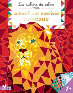 Autocollants mystères animaux - pochette avec accessoires