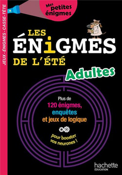 Les énigmes de l'été adultes