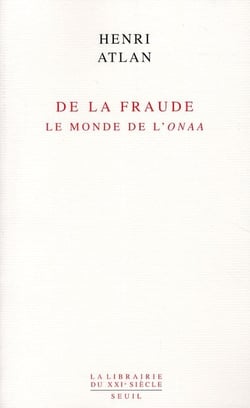 De la fraude - le monde de l'Onaa