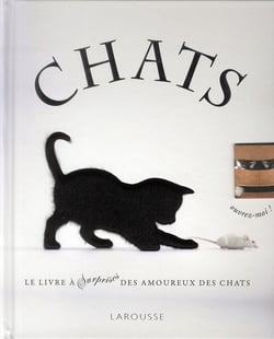 Chats - un livre à surprises des amoureux des chats