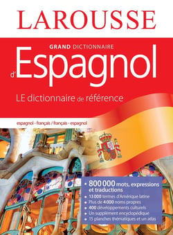 Grand dictionnaire Français Espagnol
