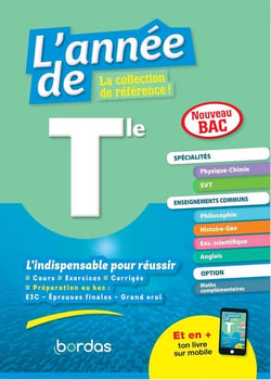 L'année de Terminale spécialités physique-chimie / SVT + Enseignements communs