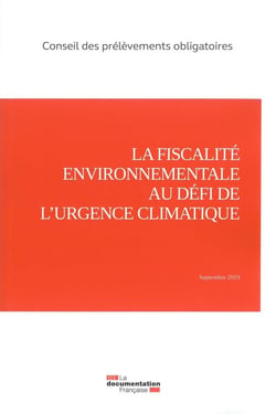 La fiscalité environnementale au défi de l'urgence climatique