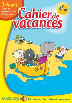 Cahier de vacances - j'entre en moyenne section