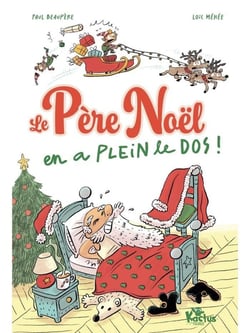 Le père Noël en a plein le dos !